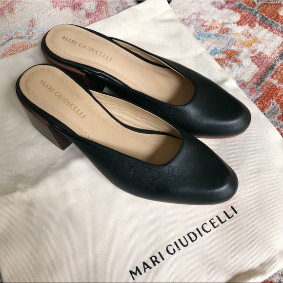 BNWOT Mari Giudicelli Leblon Mules 7.5 / 38 - Picture 2 of 8